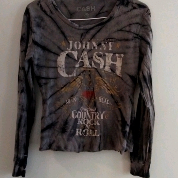 JOHNNY CASH long sleeve - Picture 1 of 2